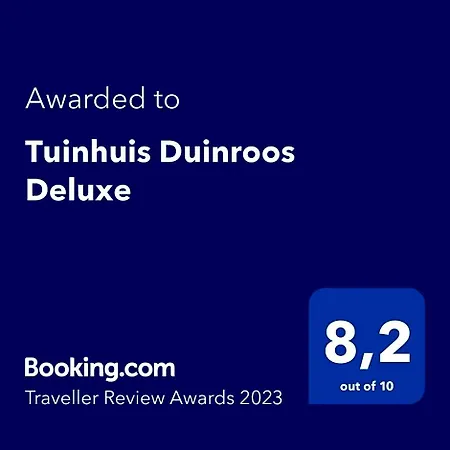 Tuinhuis Duinroos Deluxe Vakantiehuis Callantsoog